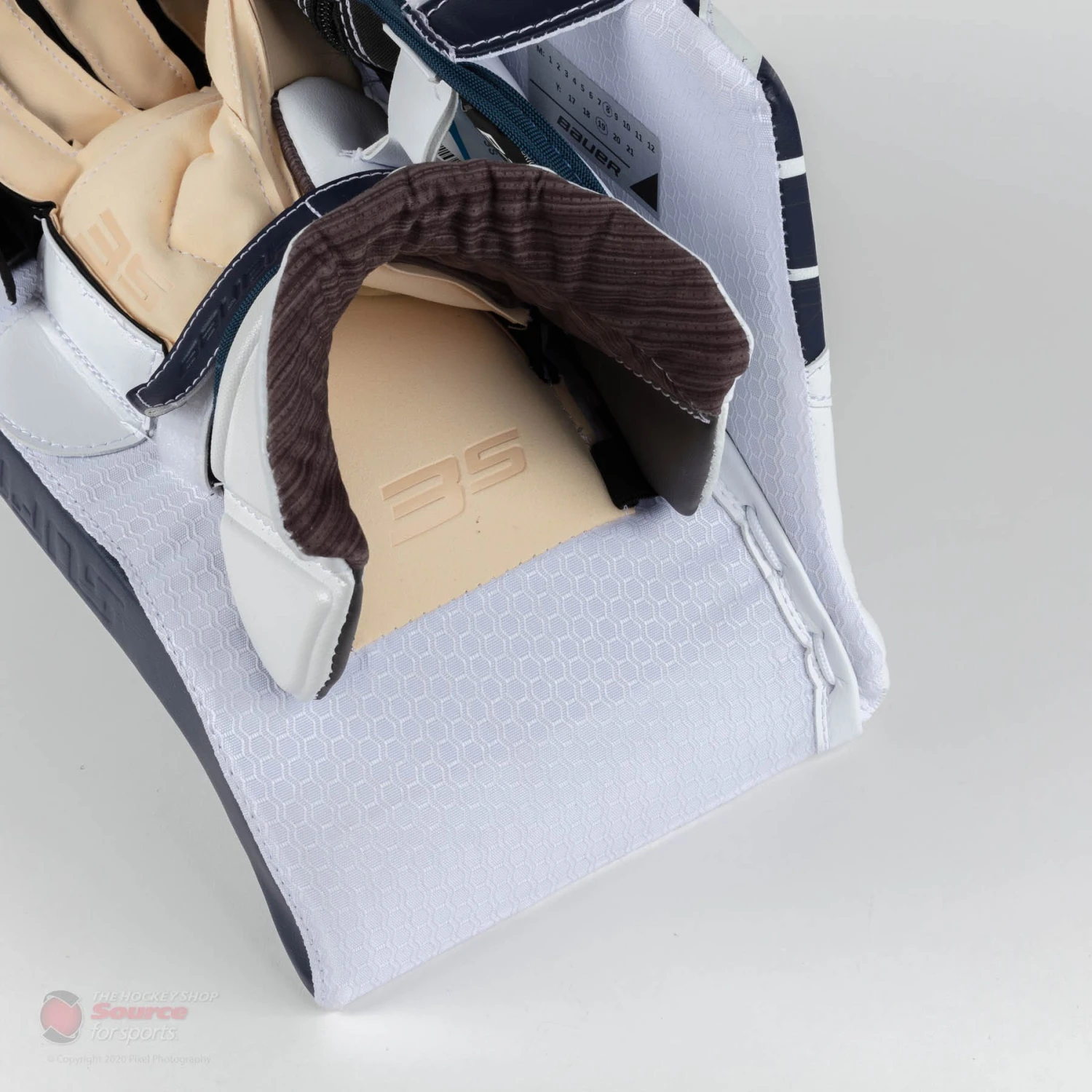 Bauer Supreme 3S Intermediate Goalie Blocker 10 Bauer Supreme 3S Intermediate Goalie Blocker - Image 8