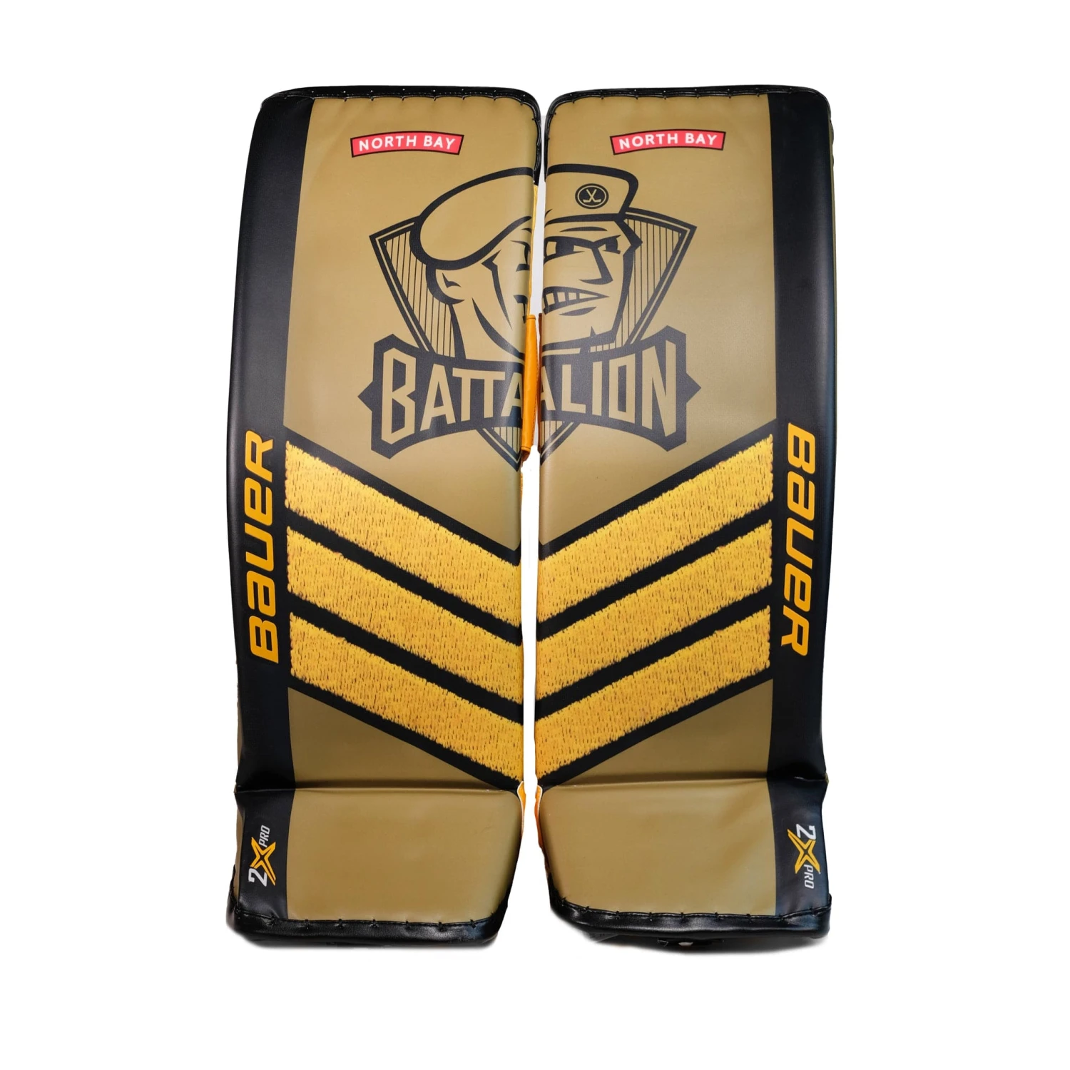 Bauer Vapor Pro Custom Senior Goalie Leg Pads - Joe Vrbetic 3 Bauer Vapor Pro Custom Senior Goalie Leg Pads - Joe Vrbetic
