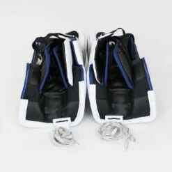 Bauer Supreme S29 Intermediate Goalie Leg Pads - Demo 9 Bauer Supreme S29 Intermediate Goalie Leg Pads - Demo -Warrior Sales Store bauer leg pads demo bauer supreme s29 intermediate goalie leg pads demo white blue l 32 15202048442434