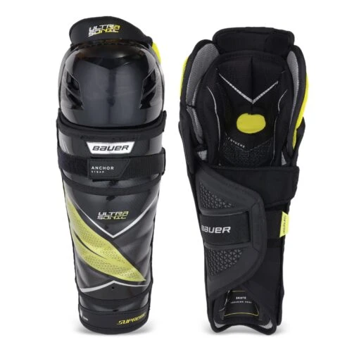 Bauer Supreme UltraSonic Intermediate Hockey Shin Guards 3 Bauer Supreme UltraSonic Intermediate Hockey Shin Guards -Warrior Sales Store bauer shin guards bauer supreme ultrasonic intermediate hockey shin guards 13 28744381136962