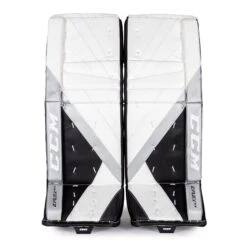 CCM Extreme Flex E5.9 Intermediate Goalie Leg Pads - Source Exclusive 36 CCM Extreme Flex E5.9 Intermediate Goalie Leg Pads - Source Exclusive -Warrior Sales Store ccm leg pads ccm extreme flex e5 9 intermediate goalie leg pads source exclusive white white black silver 30 1 28744300068930