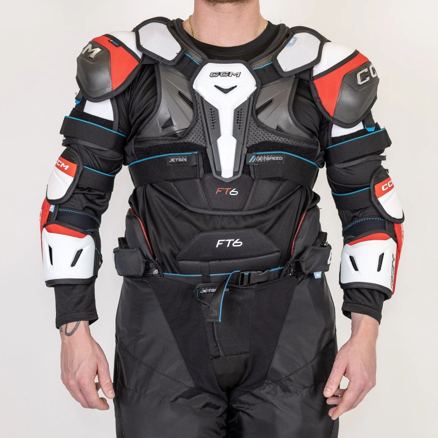 CCM Jetspeed FT6 Junior Hockey Shoulder Pads 10 CCM Jetspeed FT6 Junior Hockey Shoulder Pads - Image 8