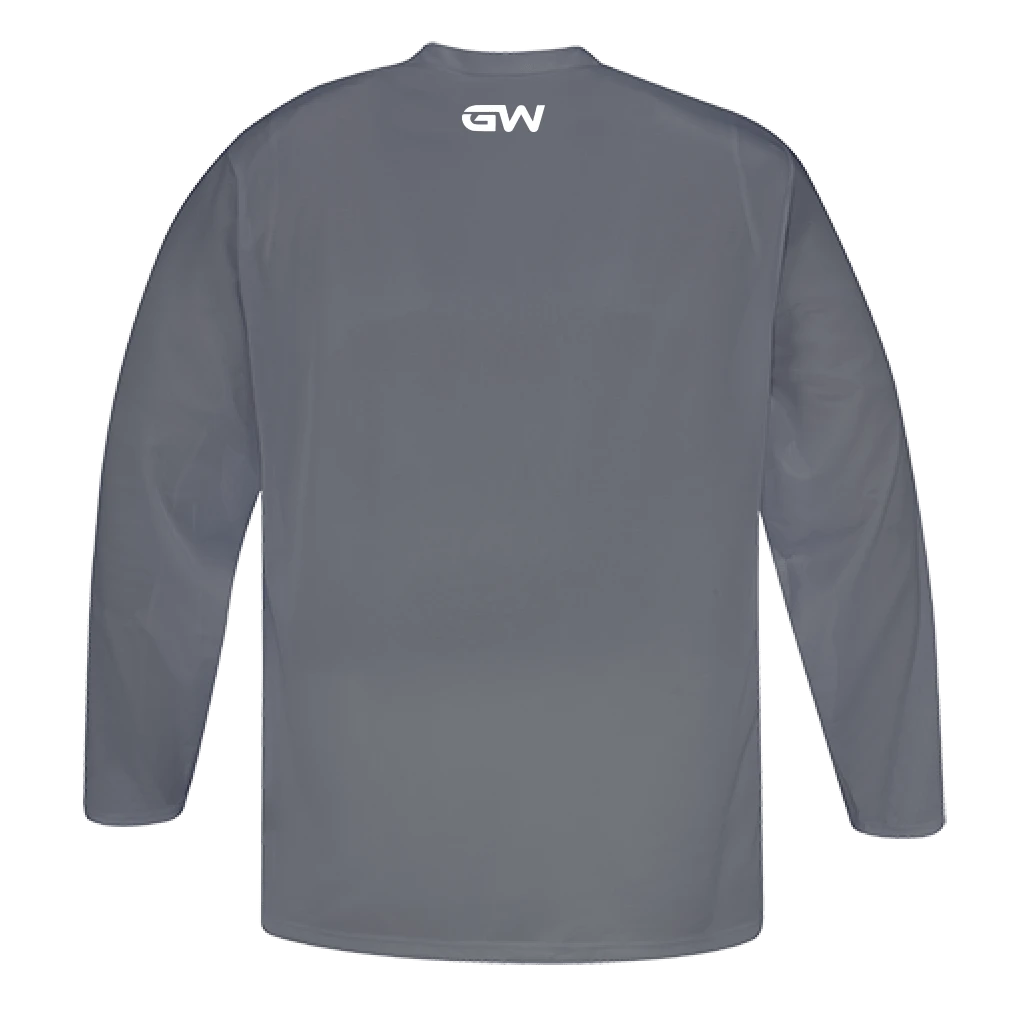 GameWear GW5500 ProLite Series Junior Hockey Practice Jersey - Grey 4 GameWear GW5500 ProLite Series Junior Hockey Practice Jersey - Grey - Image 2