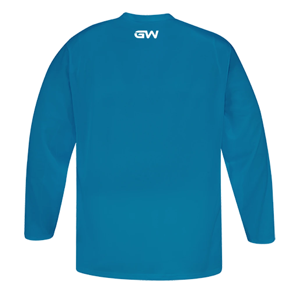 GameWear GW5500 ProLite Series Junior Hockey Practice Jersey - Turquoise 4 GameWear GW5500 ProLite Series Junior Hockey Practice Jersey - Turquoise - Image 2