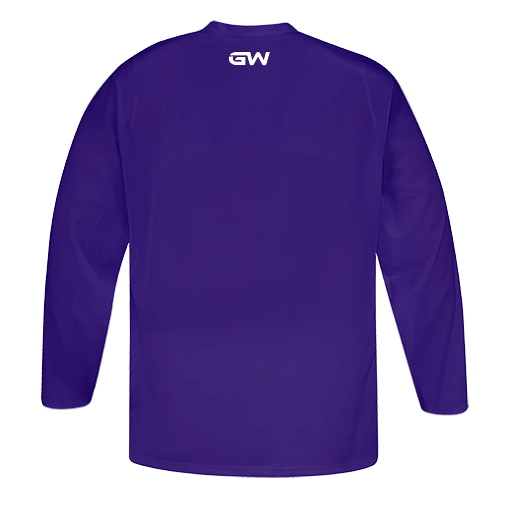 GameWear GW5500 ProLite Series Junior Hockey Practice Jersey - Violet 4 GameWear GW5500 ProLite Series Junior Hockey Practice Jersey - Violet - Image 2