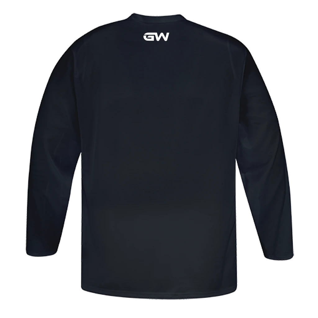 GameWear GW5500 ProLite Series Senior Hockey Practice Jersey - Black 4 GameWear GW5500 ProLite Series Senior Hockey Practice Jersey - Black - Image 2