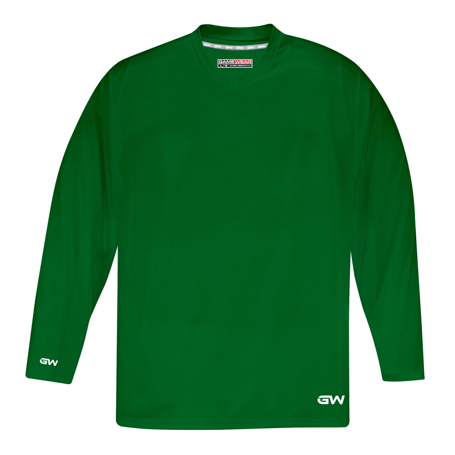 GameWear GW5500 ProLite Series Senior Hockey Practice Jersey - Kelly Green 3 GameWear GW5500 ProLite Series Senior Hockey Practice Jersey - Kelly Green