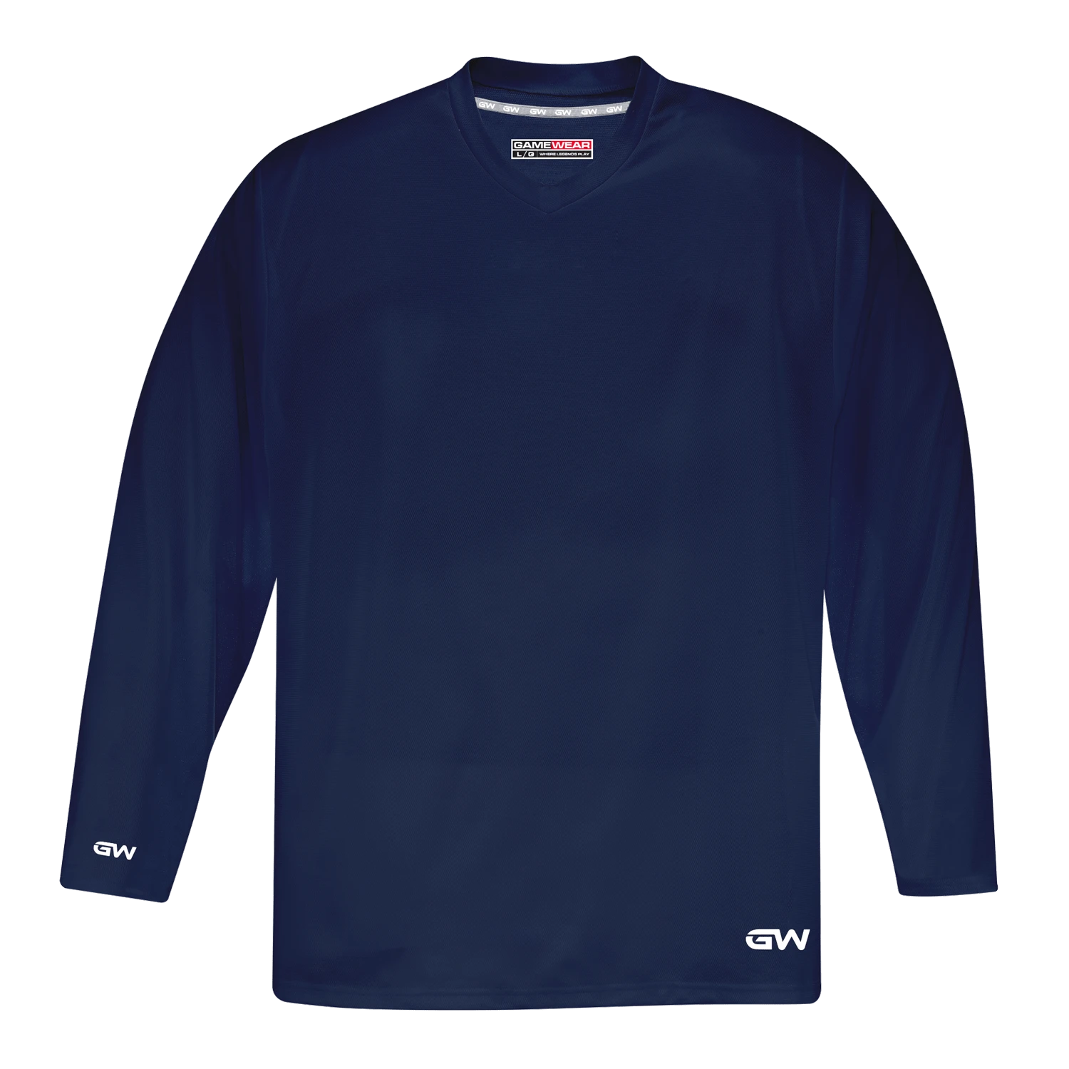 GameWear GW5500 ProLite Series Senior Hockey Practice Jersey - Navy 3 GameWear GW5500 ProLite Series Senior Hockey Practice Jersey - Navy
