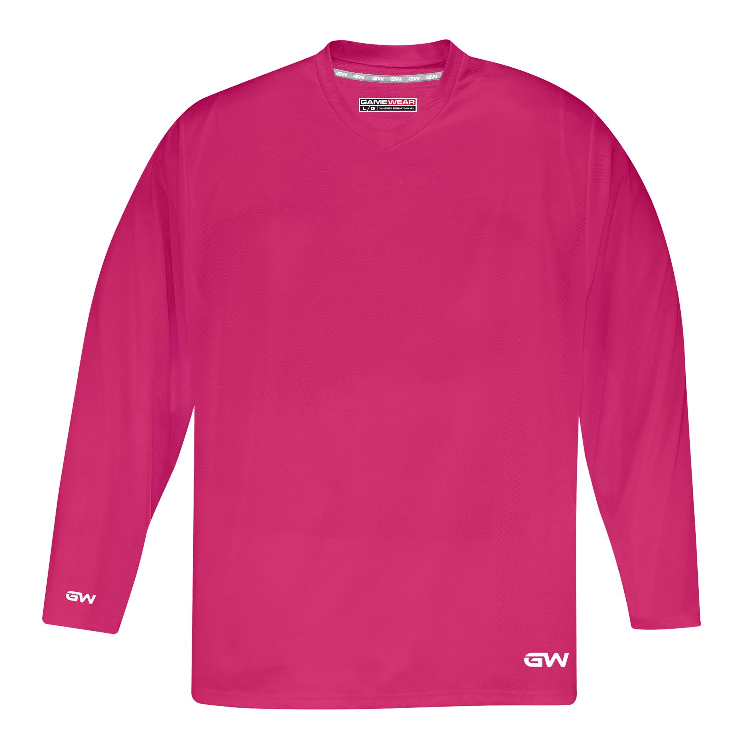 GameWear GW5500 ProLite Series Senior Hockey Practice Jersey - Pink 3 GameWear GW5500 ProLite Series Senior Hockey Practice Jersey - Pink