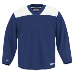 GameWear GW6500 ProLite Series Senior Hockey Practice Jersey - Navy / White