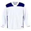 GameWear GW6500 ProLite Series Senior Hockey Practice Jersey - White / Royal