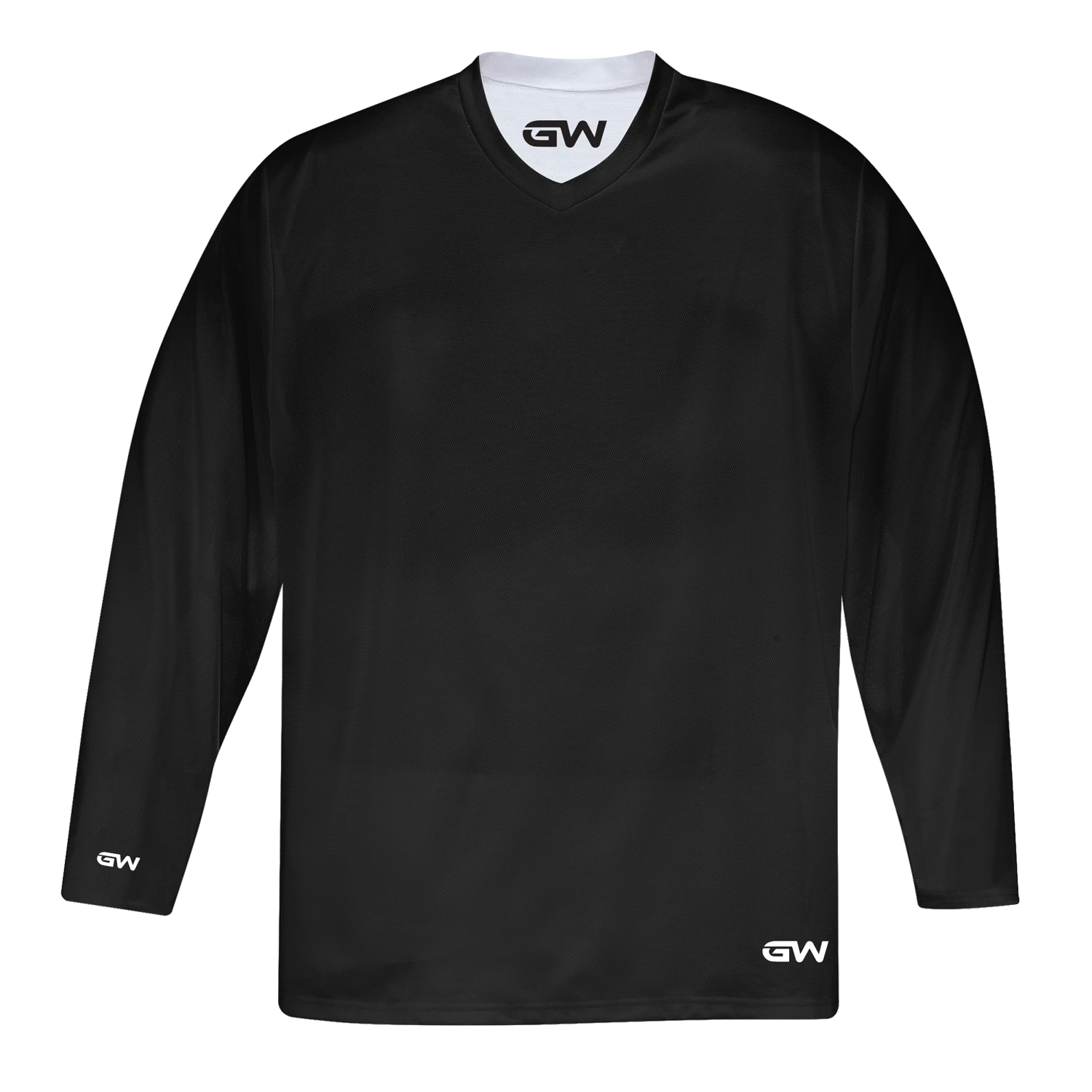 GameWear GW7500 ProLite Series Reversible Junior Hockey Practice Jersey - Black / White 3 GameWear GW7500 ProLite Series Reversible Junior Hockey Practice Jersey - Black / White
