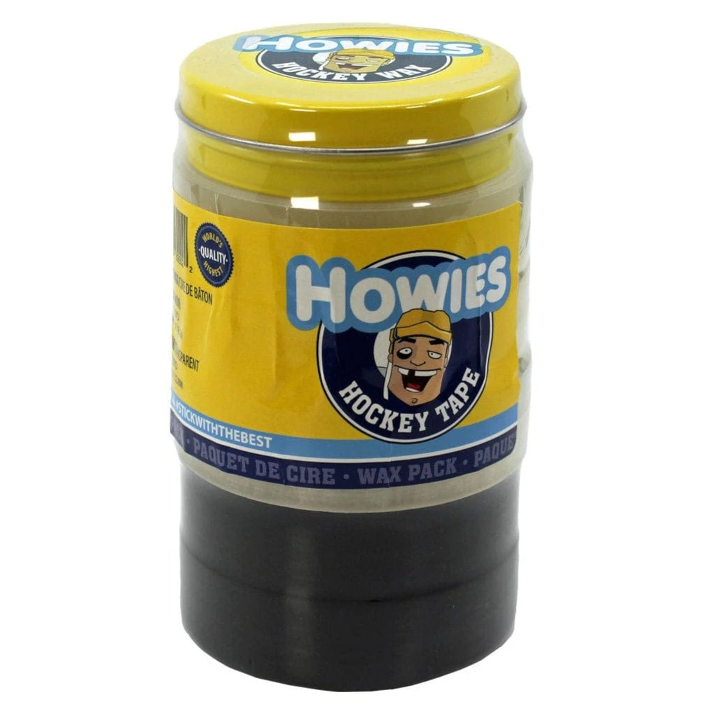 Howies Hockey Tape & Wax Mix Pack - 1 Wax, 3 Sock, 2 Black Stick Tape 3 Howies Hockey Tape & Wax Mix Pack - 1 Wax, 3 Sock, 2 Black Stick Tape