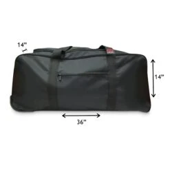 Lowry Sport Nylon Senior Wheel Hockey Bag 7 Lowry Sport Nylon Senior Wheel Hockey Bag -Warrior Sales Store lowry wheeled hockey bags lowry sport nylon senior wheel hockey bag black sr 28990986682434