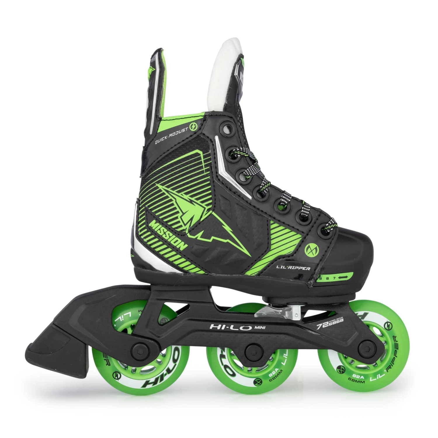Mission Lil' Ripper Adjustable Youth Roller Hockey Skates 3 Mission Lil' Ripper Adjustable Youth Roller Hockey Skates