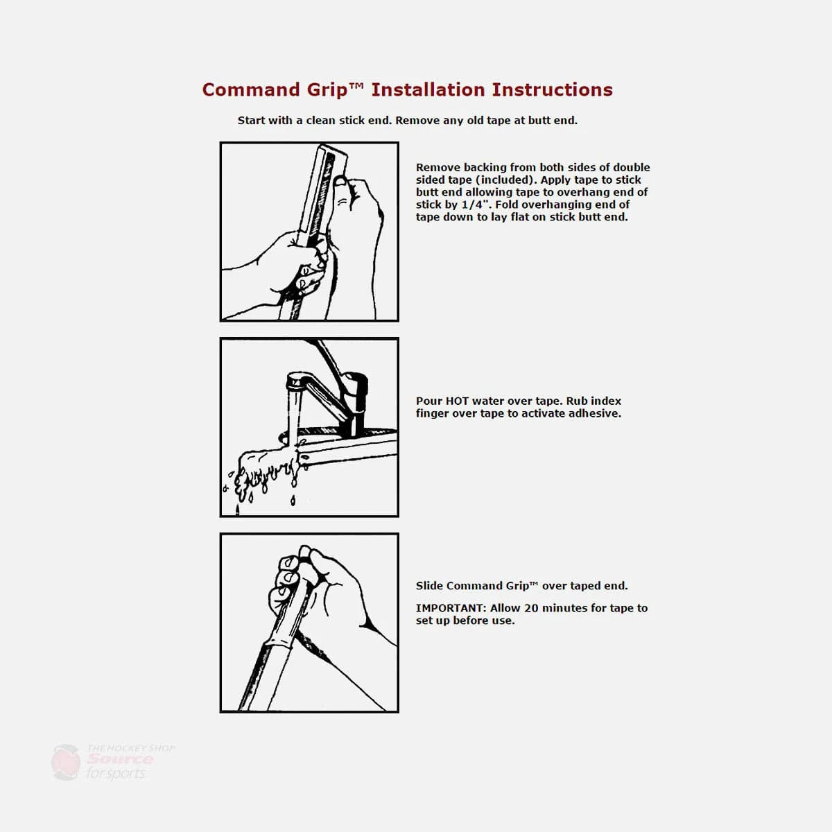 Tacki-Mac Command Tape Grip - Small Butt 11 Tacki-Mac Command Tape Grip - Small Butt - Image 9