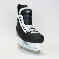 TRUE Player Junior Hockey Skates - Pro Stock - VH Holder - White Side - "NAT" - Size 5 -Warrior Sales Store true hockey skates true player junior hockey skates pro stock vh holder white side nat size 5 5 r standard 15186595741762