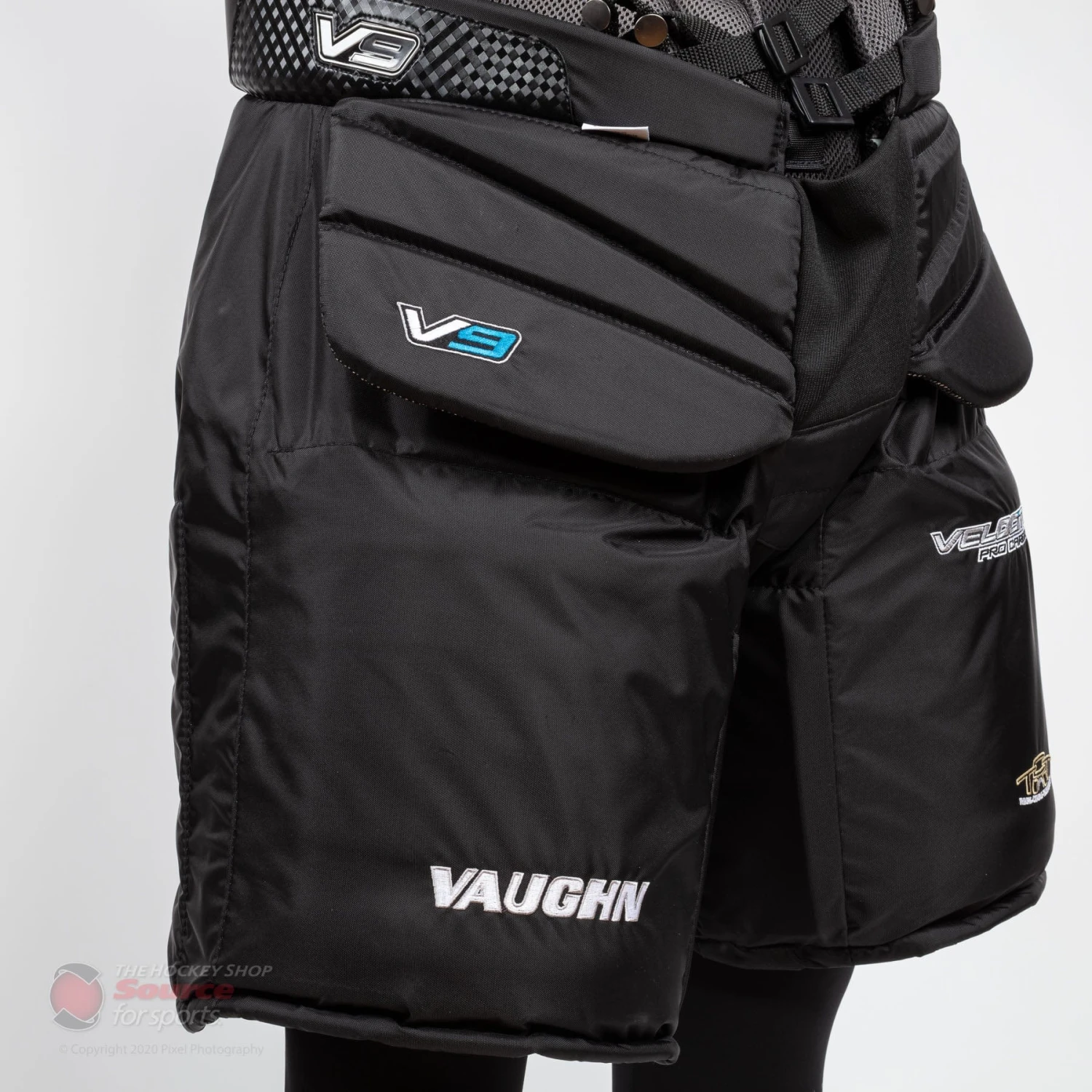 Vaughn Velocity V9 Pro Carbon Senior Goalie Pants 7 Vaughn Velocity V9 Pro Carbon Senior Goalie Pants - Image 5